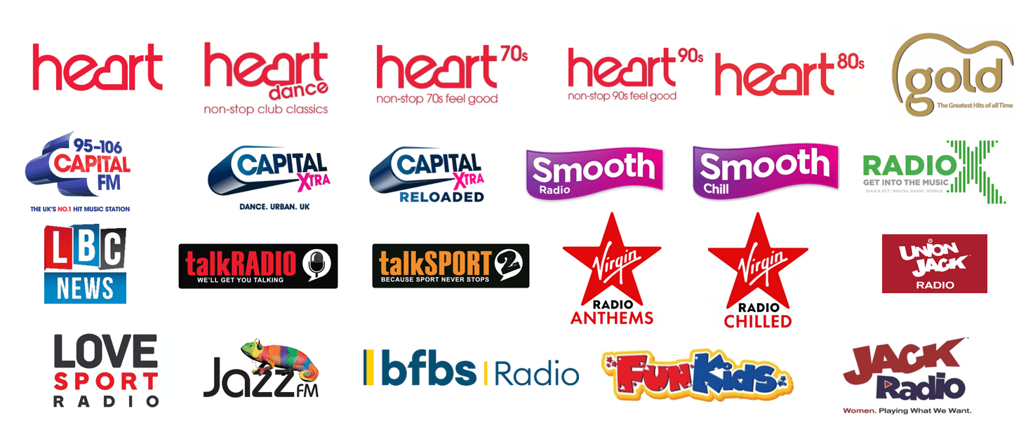 túnel fuente Decisión 23 national stations are now broadcasting in DAB+ - Digital Radio UK